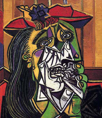 Пабло Пікассо. Жінка, яка плаче. 1937 г.