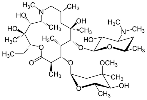 Структура азітроміцину